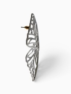 Серьги металл «Бабочки», цвет серебро - Фото 5