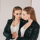 Серьги висячие «Карамель», цвет серебро - Фото 2