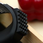 Пресс для чеснока Magistro «Велес», 11×7×5 см, чёрный - Фото 6