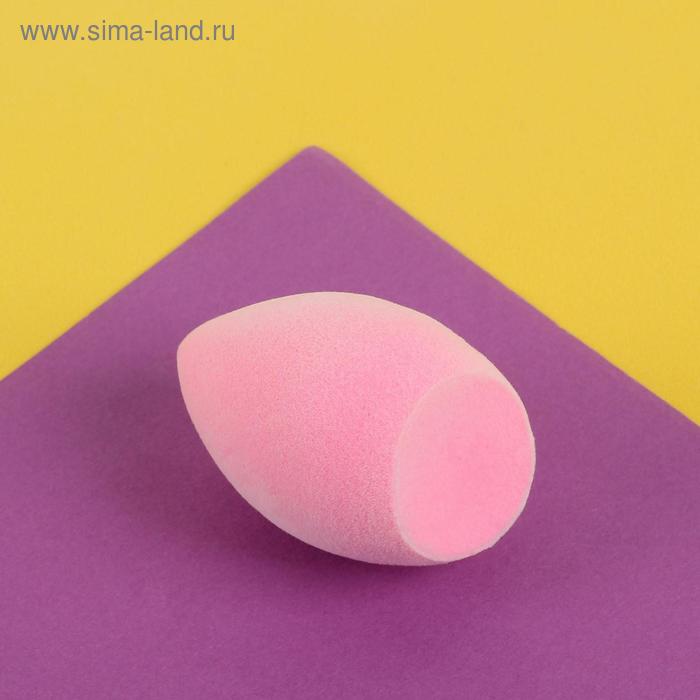 Спонж для нанесения косметики, 3,7 × 6,4 см, увеличивается при намокании, цвет МИКС - Фото 1