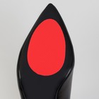Накладки для обуви противоскользящие, с протектором, на клеевой основе, пара, цвет красный - фото 7705395