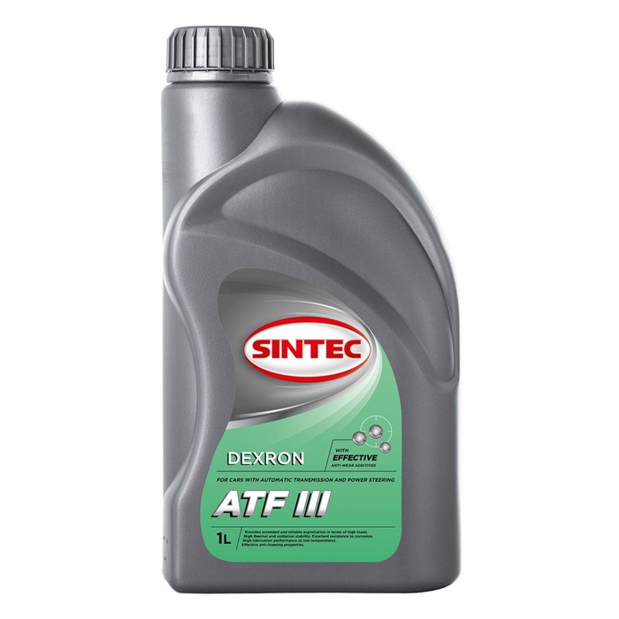 Масло трансмиссионное Sintec ATF III, G Dexron, 900264, 1 л - Фото 1