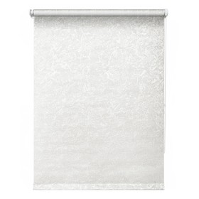 Рулонная штора «Фрост», 40 х 175 см, цвет белый