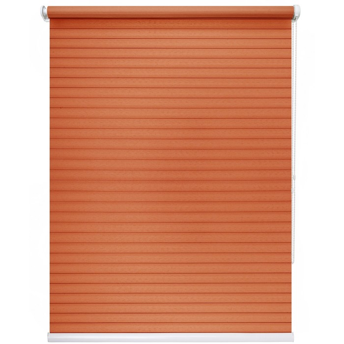 Рулонная штора «Кутюр», 40 х 175 см, цвет оранжевый