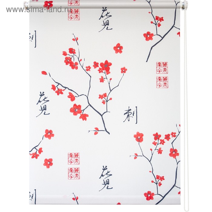 Рулонная штора «Япония», 40 х 175 см, цвет белый - Фото 1