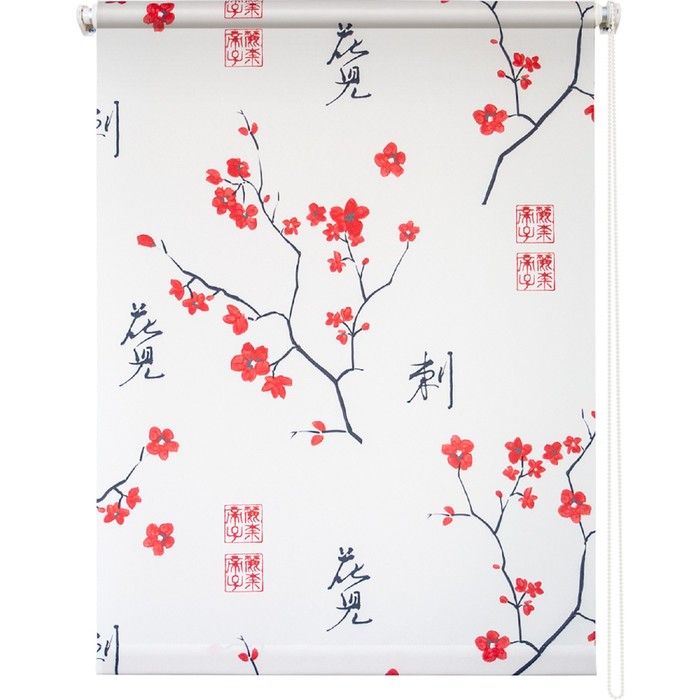 Рулонная штора «Япония», 60 х 175 см, цвет белый