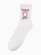 Носки мужские Love you р. 41-44 (27-29 см), белый - Фото 2