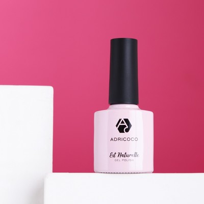 Гель-лак ADRICOCO Allure сream №04 камуфлирующий светло-персиковый, 8 мл