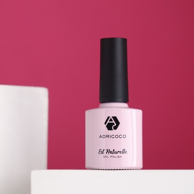 Гель-лак ADRICOCO Est Naturelle №05 камуфлирующий молочный, 8 мл