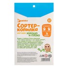 Обучающий набор «Сортер-копилка. Хорошо и плохо», по методике Монтессори, 20 карточек, 3+ - Фото 6