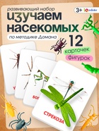 Развивающий набор с карточками «Мир насекомых», по методике Домана - Фото 1