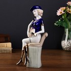 Фигурка керамика «Кантри-певица играет на гитаре», 24×11×9.5 см 4559535