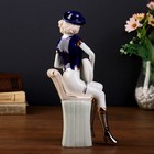 Фигурка керамика «Кантри-певица играет на гитаре», 24×11×9.5 см 4559535