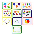 Игровой набор с палочками «Изучаем счёт и цвета», счётные палочки, по методике Монтессори - фото 6260688