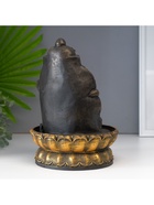 Фонтан настольный с подсветкой «Ганеша на троне», от сети, 28×20×20 см 4627445