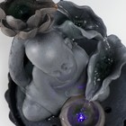 Фонтан настольный с подсветкой «Маленький будда с лотосом», от сети, серый, 29×20×20 см - Фото 5