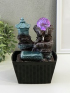 Фонтан настольный с подсветкой «Китайский дом на скале», 18.5×13×13 см - Фото 9