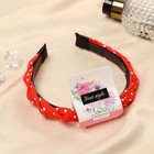 Ободок для волос «Феличе», горох, 1.2 см, МИКС - Фото 2