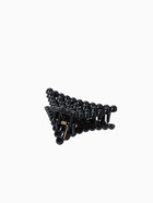 Краб для волос "Бусины" треугольник 6 см, микс (12 шт) - фото 809131627