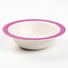 Миска - тарелочка детская из бамбука «Вкусняшки», цвет и рисунок МИКС, 250 мл, 15х15х4 - фото 39645934