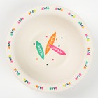 Миска - тарелочка детская из бамбука «Вкусняшки», цвет и рисунок МИКС, 250 мл, 15х15х4 - фото 39645937