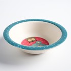 Миска - тарелочка детская из бамбука «Вкусняшки», цвет и рисунок МИКС, 250 мл, 15х15х4 - фото 39645931