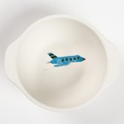 Миска - тарелочка детская из бамбука, 200 мл., цвет и рисунок МИКС, 13,3х11,3х4,5 - фото 42847260