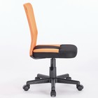 Кресло компактное BRABIX "Smart MG-313", без подлокотников, черное/оранжевое - Фото 3