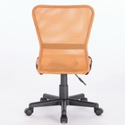 Кресло компактное BRABIX "Smart MG-313", без подлокотников, черное/оранжевое - Фото 5