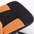 Кресло компактное BRABIX "Smart MG-313", без подлокотников, черное/оранжевое - Фото 9