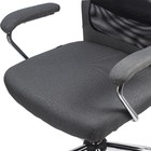 Кресло офисное BRABIX "Flight EX-540", хром, ткань, сетка, серое - Фото 7