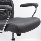 Кресло офисное BRABIX "Flight EX-540", хром, ткань, сетка, серое - Фото 8
