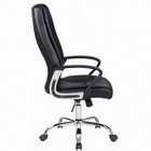 Кресло офисное BRABIX "Forward EX-570", хром, экокожа, черное - Фото 2