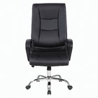 Кресло офисное BRABIX "Forward EX-570", хром, экокожа, черное - Фото 3
