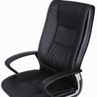 Кресло офисное BRABIX "Forward EX-570", хром, экокожа, черное - Фото 5