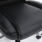 Кресло офисное BRABIX PREMIUM "Advance EX-575", хром, экокожа, черное - Фото 5