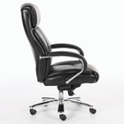 Кресло офисное BRABIX PREMIUM "Direct EX-580", хром, рециклированная кожа, черное - Фото 11