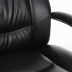 Кресло офисное BRABIX PREMIUM "Direct EX-580", хром, рециклированная кожа, черное - Фото 6