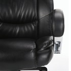 Кресло офисное BRABIX PREMIUM "Direct EX-580", хром, рециклированная кожа, черное - Фото 8