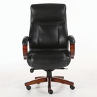 Кресло офисное BRABIX PREMIUM "Infinity EX-707", дерево, натуральная кожа, черное - Фото 12