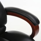 Кресло офисное BRABIX PREMIUM "Infinity EX-707", дерево, натуральная кожа, черное - Фото 3