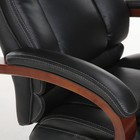 Кресло офисное BRABIX PREMIUM "Infinity EX-707", дерево, натуральная кожа, черное - Фото 4