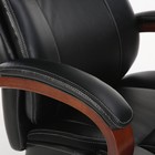 Кресло офисное BRABIX PREMIUM "Magnum EX-701", дерево, рециклированная кожа, черное - Фото 4