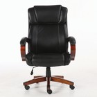 Кресло офисное BRABIX PREMIUM "Magnum EX-701", дерево, рециклированная кожа, черное - Фото 9