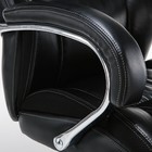Кресло офисное BRABIX PREMIUM "Status HD-003", рециклированная кожа, хром, черное - Фото 11