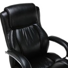 Кресло офисное BRABIX PREMIUM "Status HD-003", рециклированная кожа, хром, черное - Фото 8