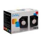 Компьютерные колонки 2.0 Dialog Colibri AC-02UР, 2х3Вт, USB, черно-белые - Фото 5