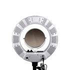 Кольцевая лампа OKIRA LED RING 480 CY 50, 48 Вт, 480 светодиодов, d=46 см, + штатив, белая - Фото 2