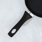 Сковорода кованая Доляна Synmore, d=20 см, пластиковая ручка, индукция, антипригарное покрытие, цвет чёрный - Фото 4