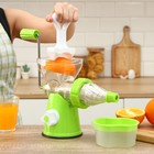 Соковыжималка механическая Fresh, цвет зелёный - Фото 12